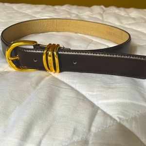 Vintage Jones New York Authentic Leather Belt